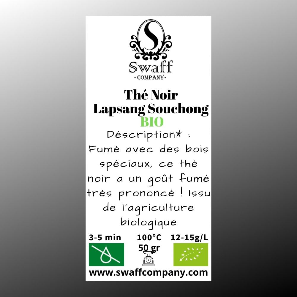 Thé Noir - Lapsang Souchong BIO