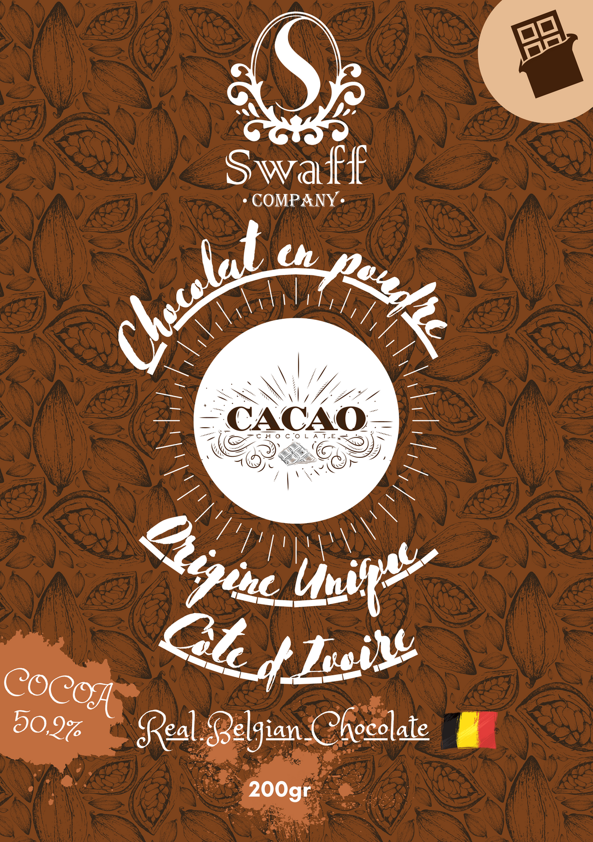 Chocolat en Poudre - Origine Unique - Côte d’Ivoire